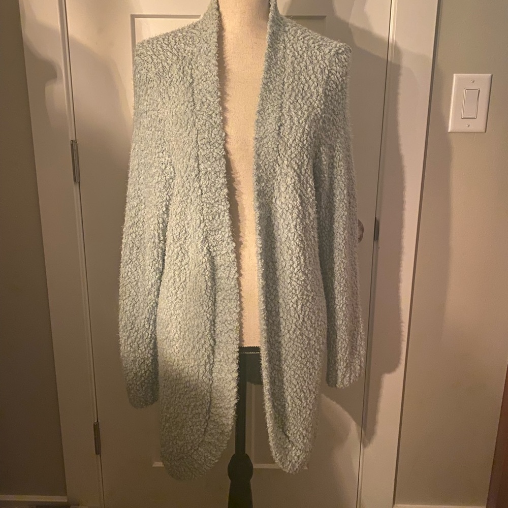 Mint Long Cardigan Sweater